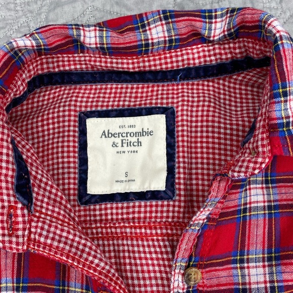 abercrombie and fitch flannel - Picture 2 of 3